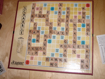 Scrabble Board March 2008